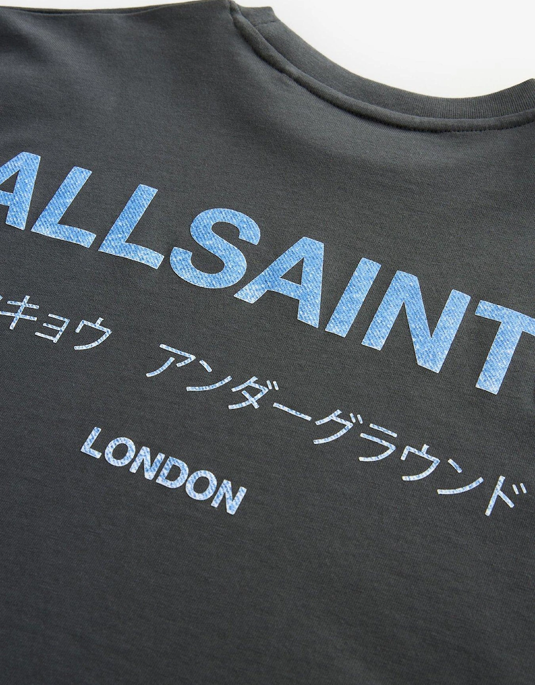 All Saints Boys Underground Tee - Black