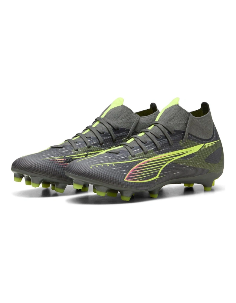 Womens Ultra 5 Match Laceless Firm Ground Football Boots - Yellow