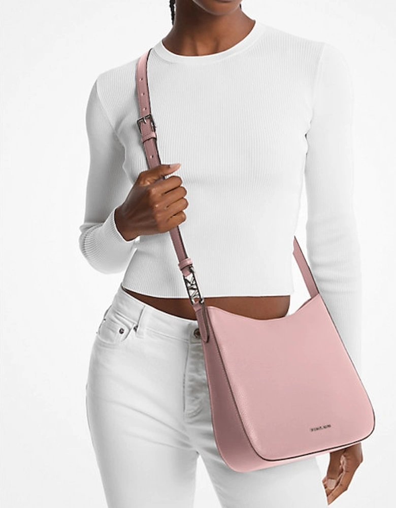 Kensington Large Pebbled Leather Crossbody Bag
