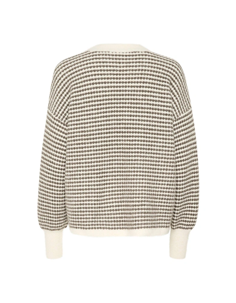 Ellery Striped Pullover - Green