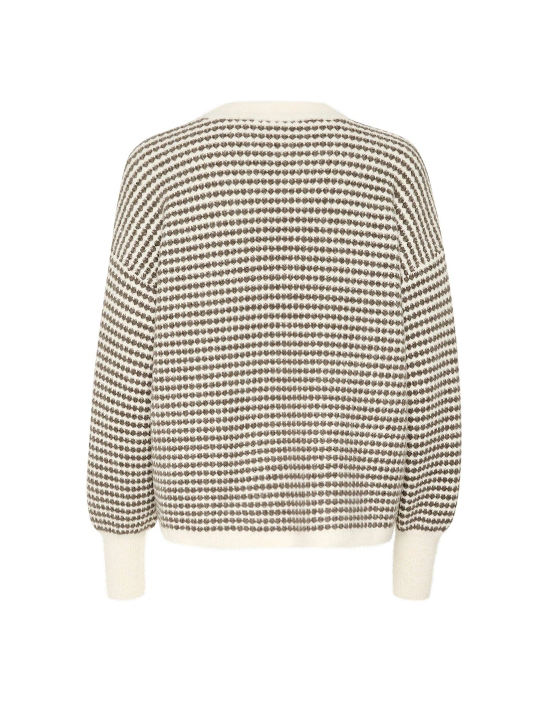 Ellery Striped Pullover - Green
