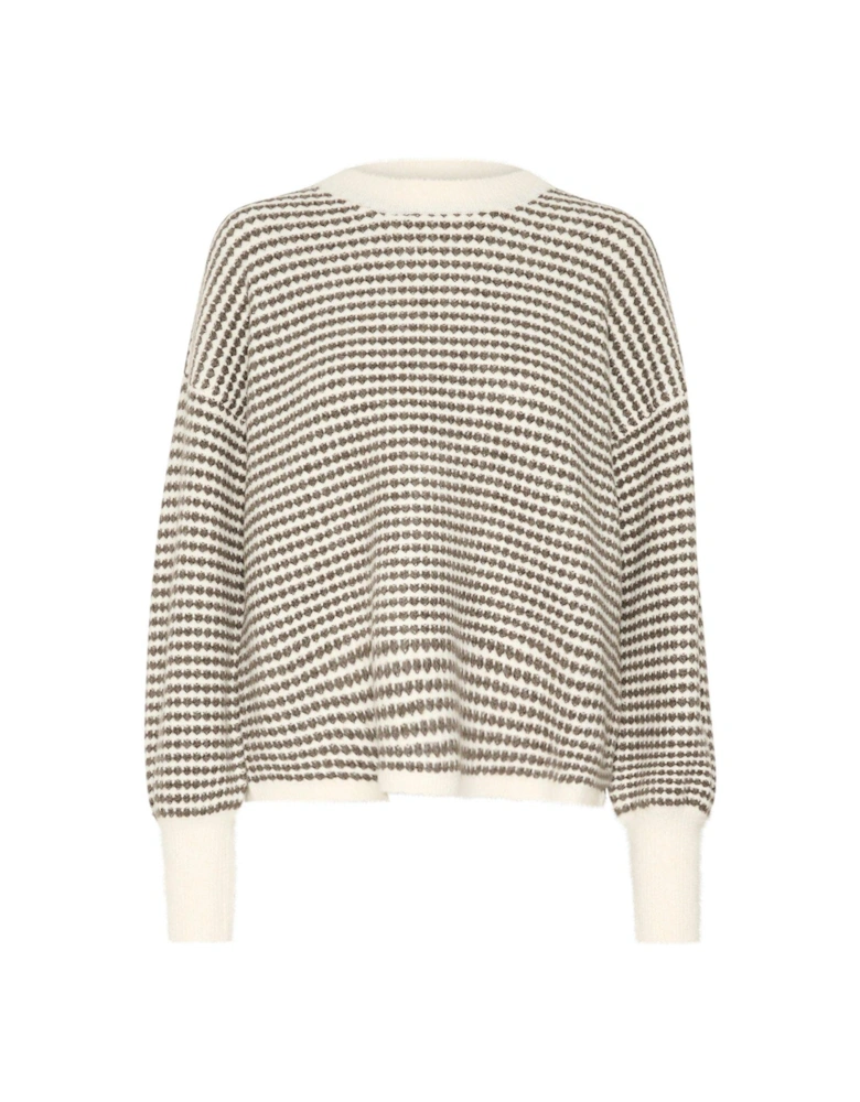 Ellery Striped Pullover - Green