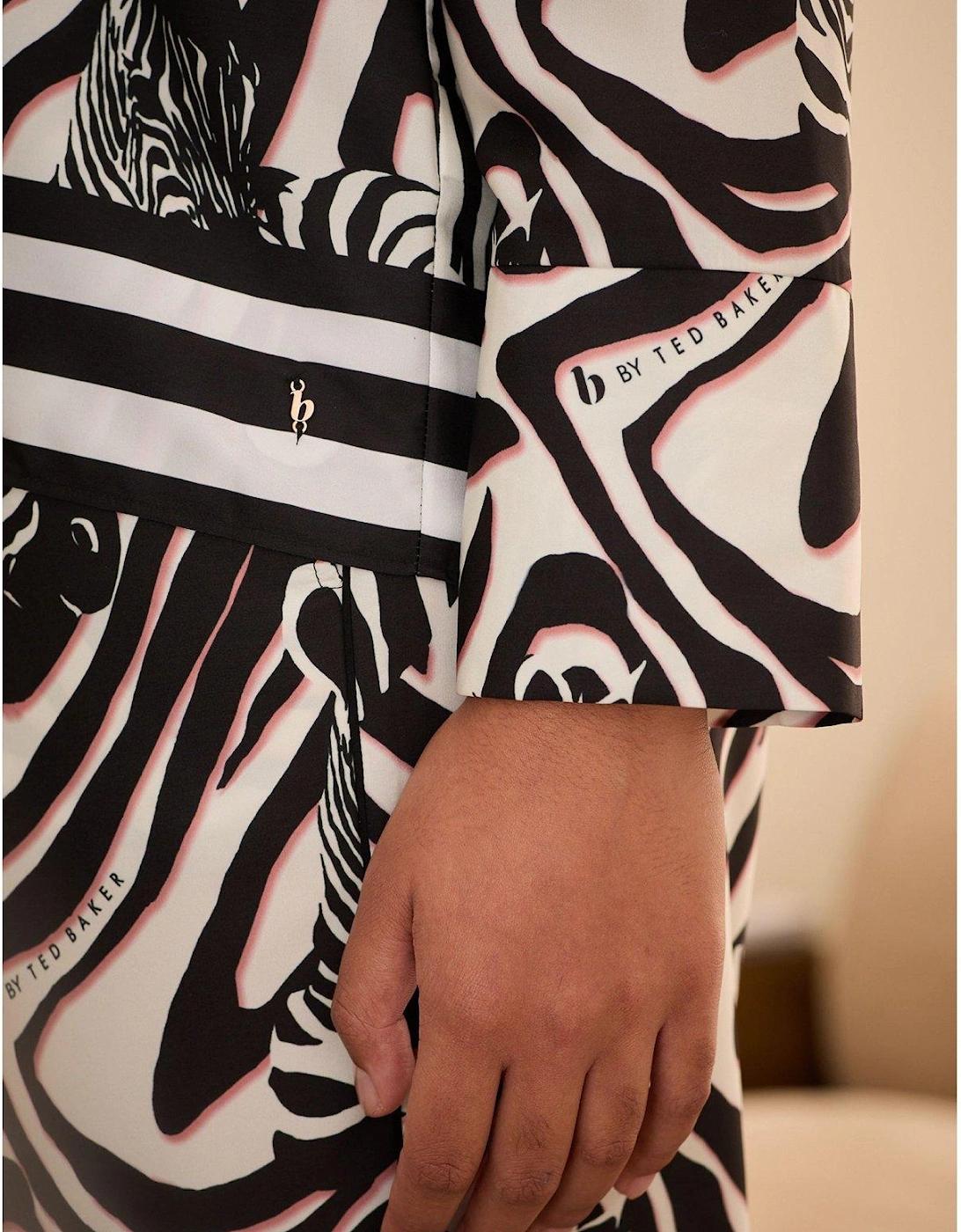 Button Through Pyjamas - Black