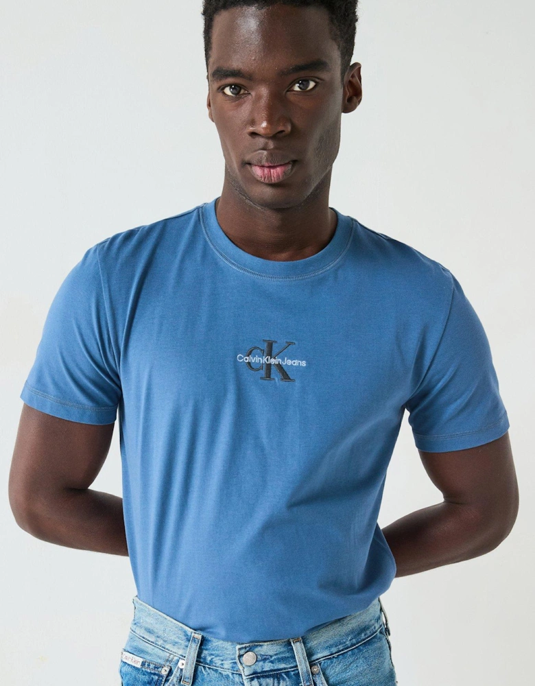 Plus Monologo T-Shirt - Blue