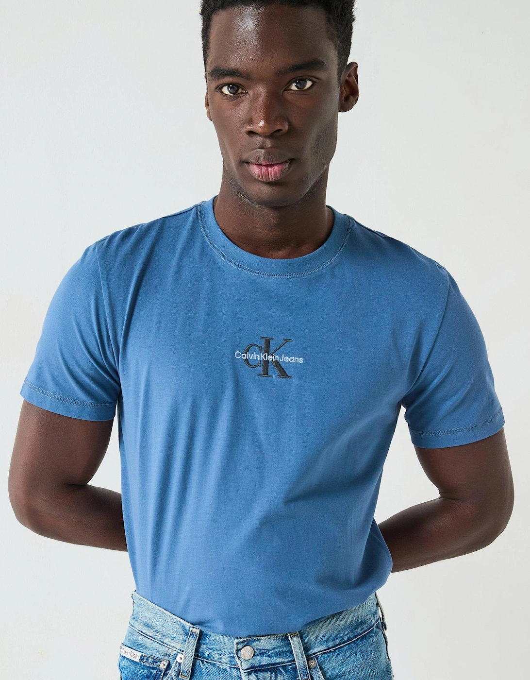 Plus Monologo T-Shirt - Blue