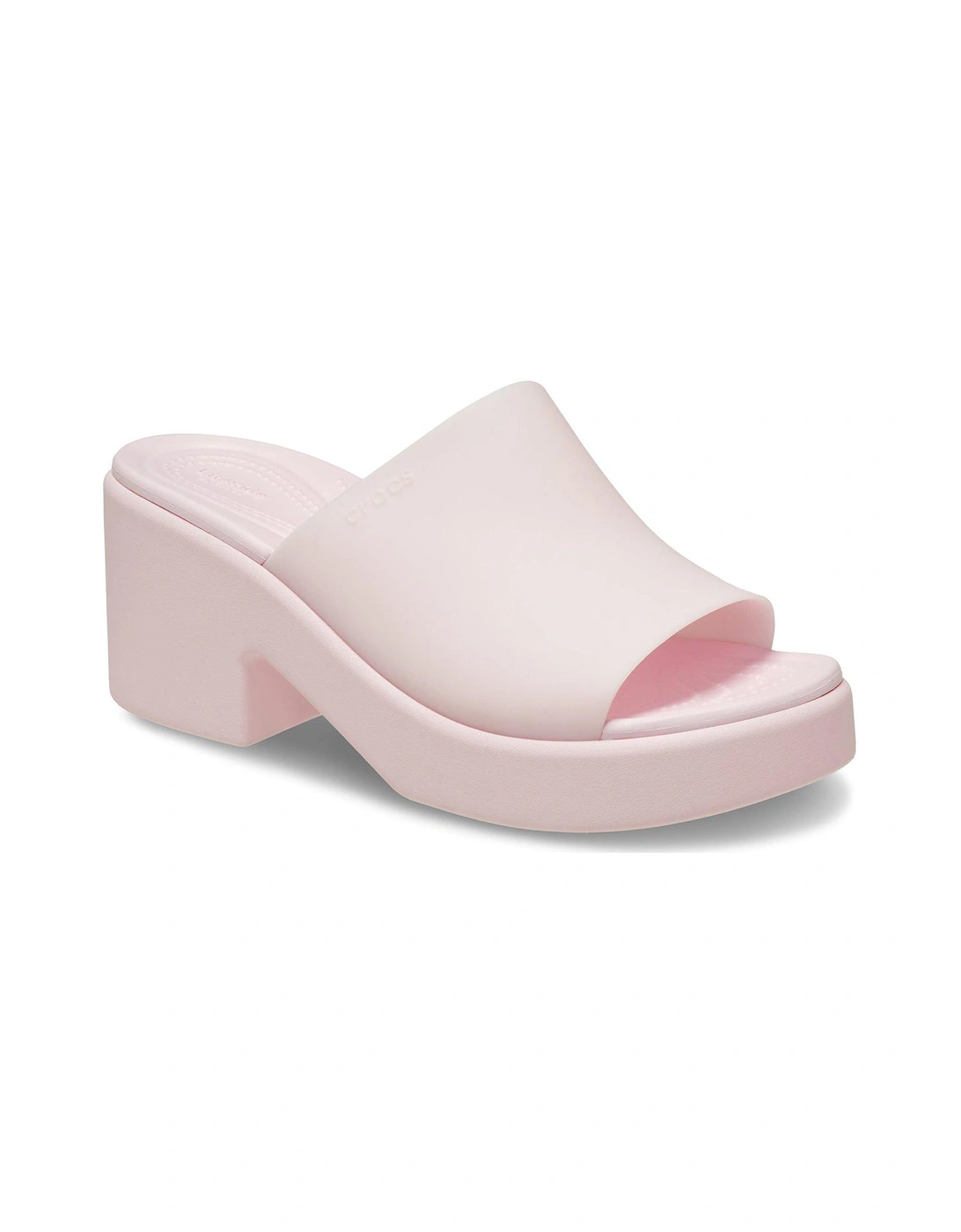 Brooklyn Frosted Slide Heel - Pink