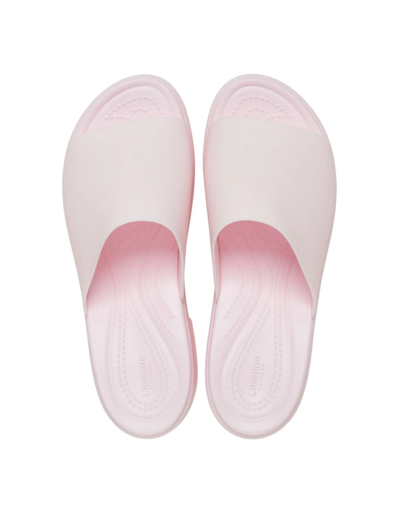 Brooklyn Frosted Slide Heel - Pink