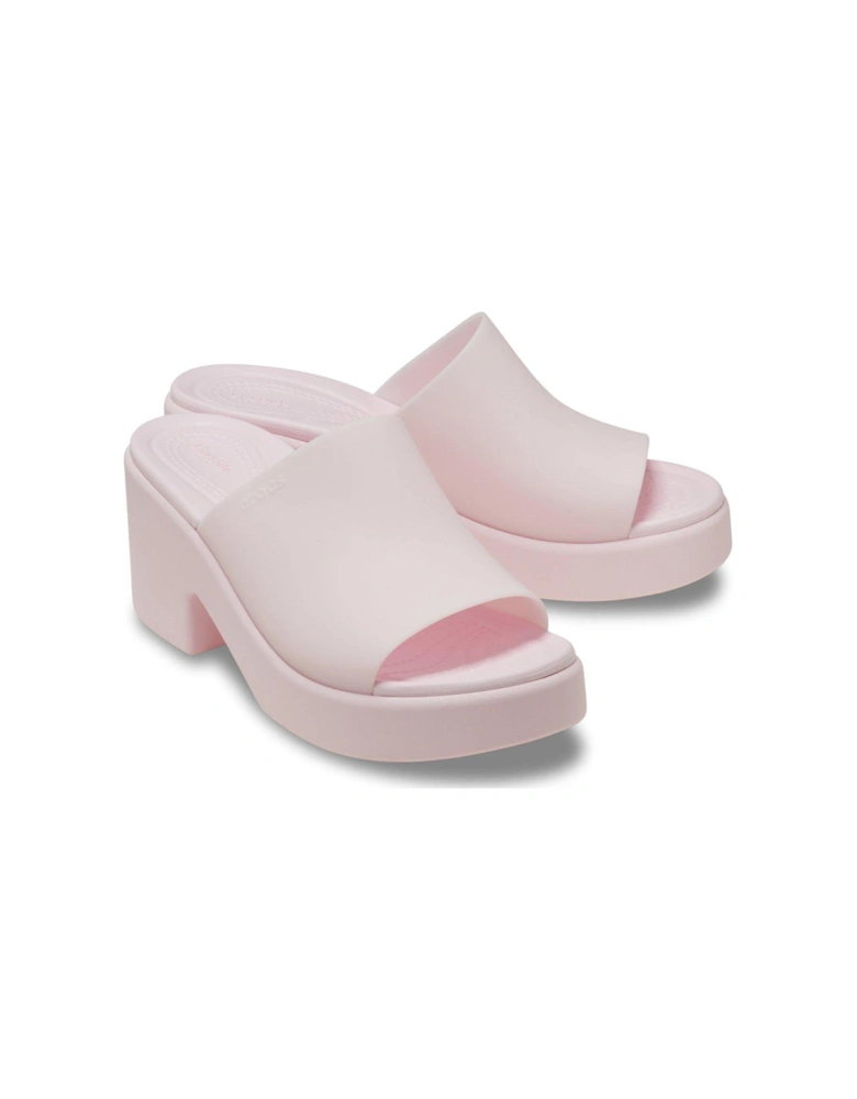 Brooklyn Frosted Slide Heel - Pink