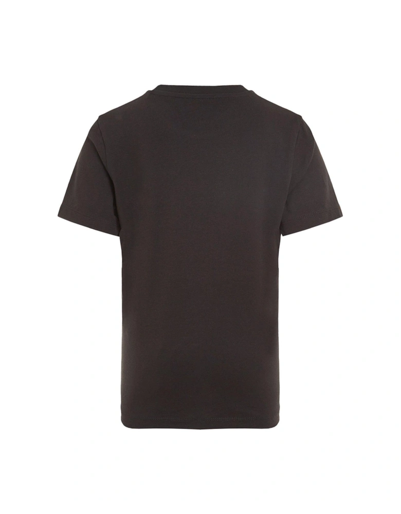 Boys Good Level Regular Short Sleeve T-Shirt - Black