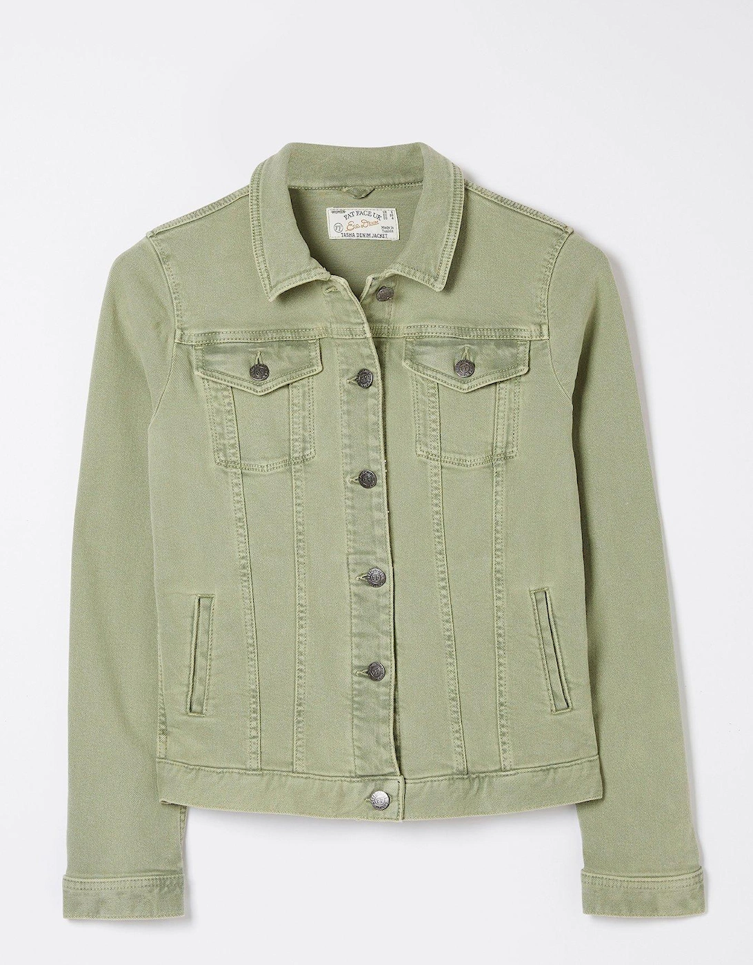 Tasha Denim Jacket - Light Green