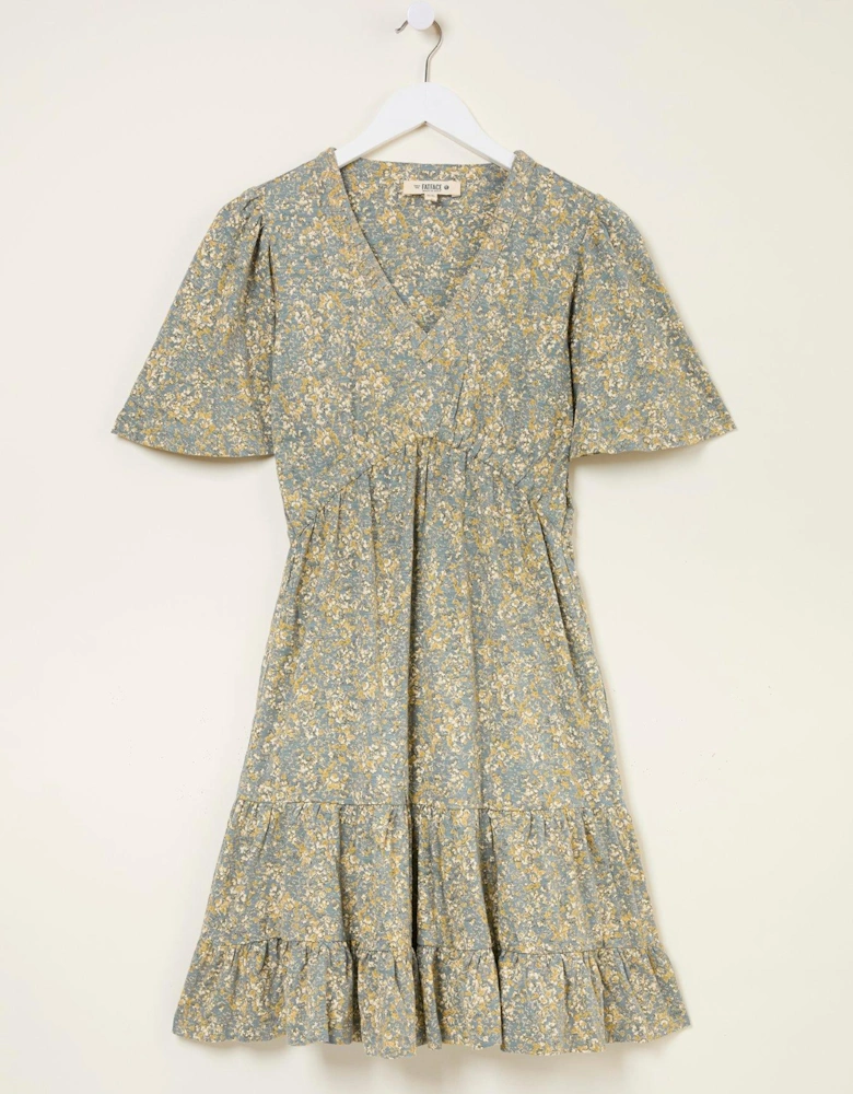 Grace Air Ditsy Dress - Yellow