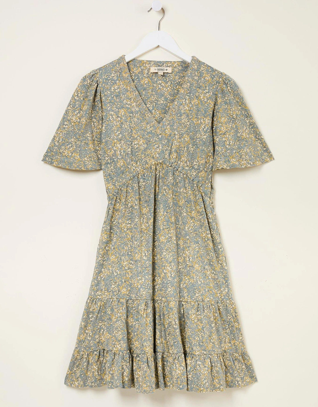 Grace Air Ditsy Dress - Yellow