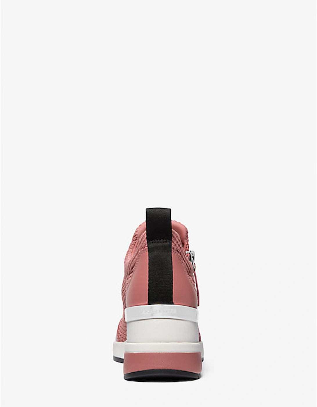 Willis Textured Stretch-Knit Trainer