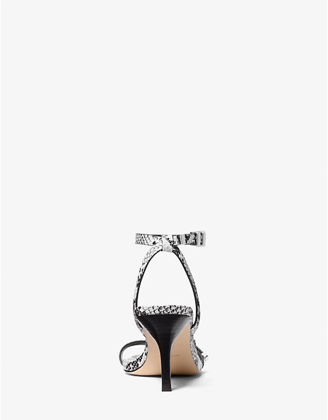 Darrington Snake Embossed Leather Sandal