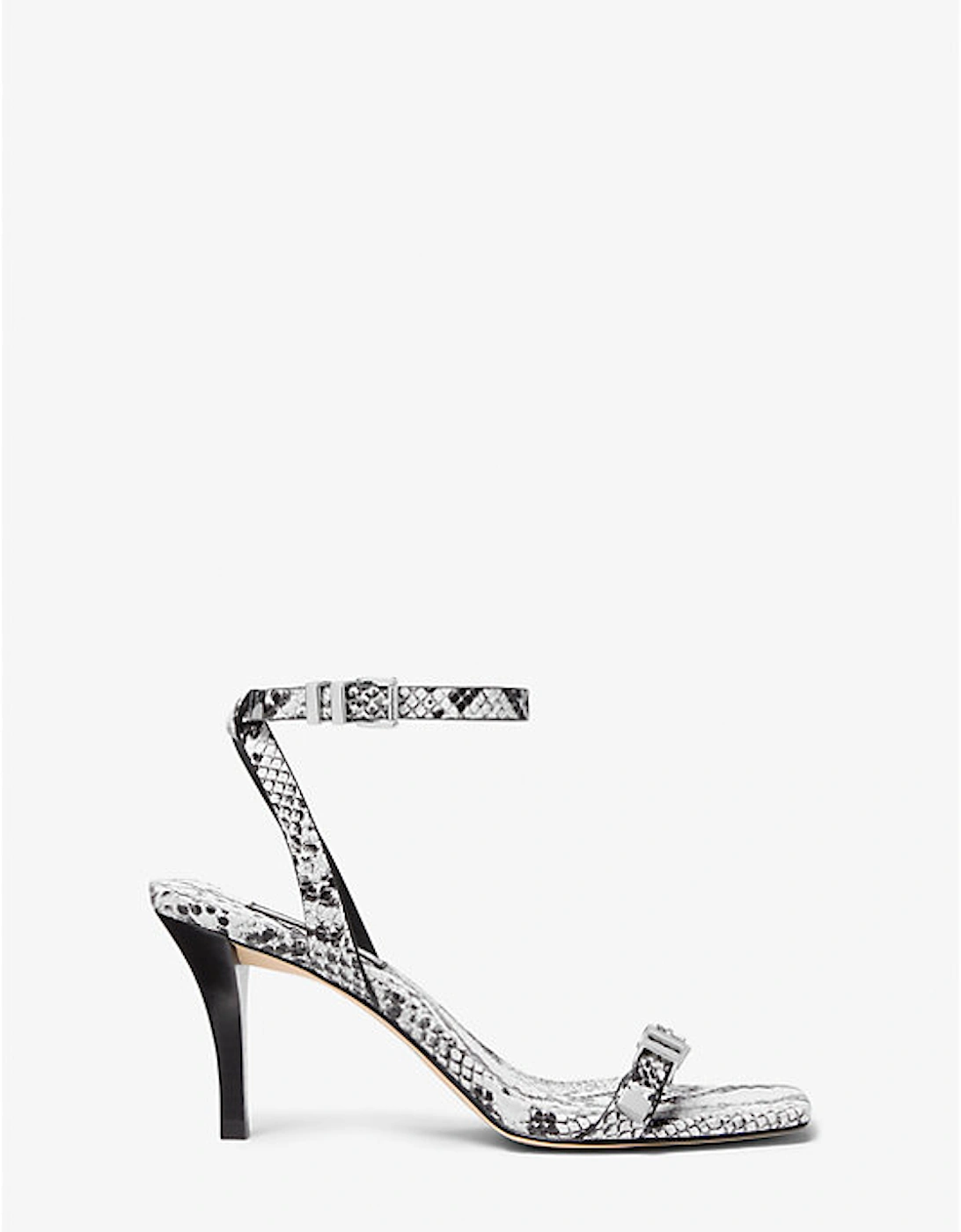 Darrington Snake Embossed Leather Sandal