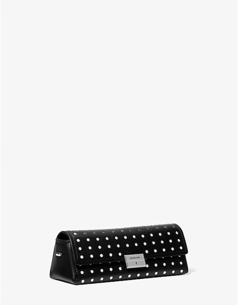 Ludlow Small Studded Leather Convertible Pochette