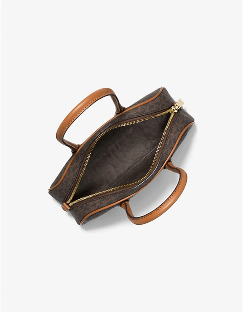 Lulu Small Signature Logo Satchel