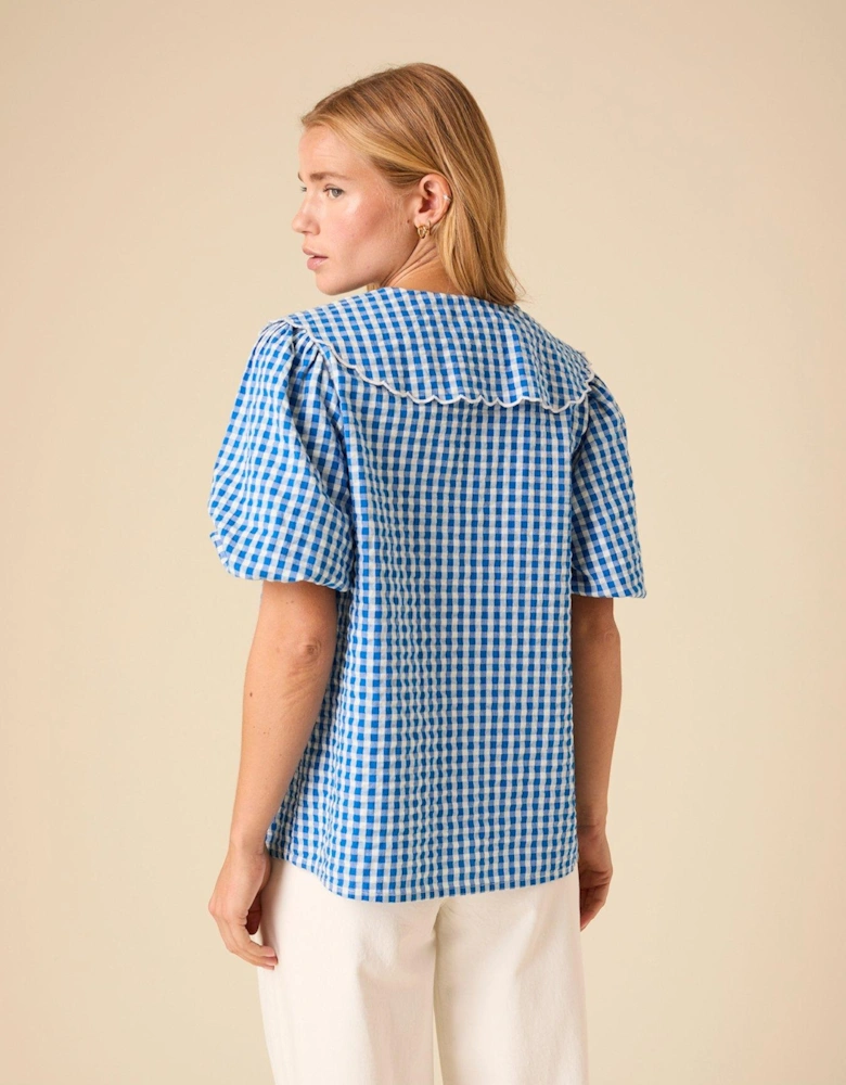 Birdie Blouse - Blue