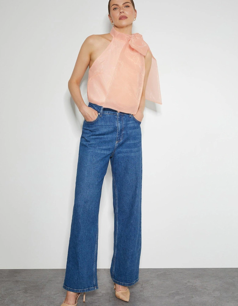 Vera Organza Top - Pink