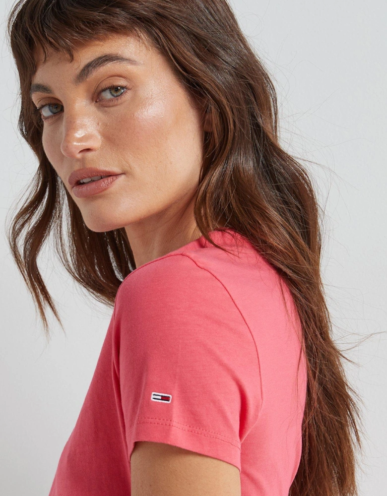 Script Logo T-Shirt - Pink