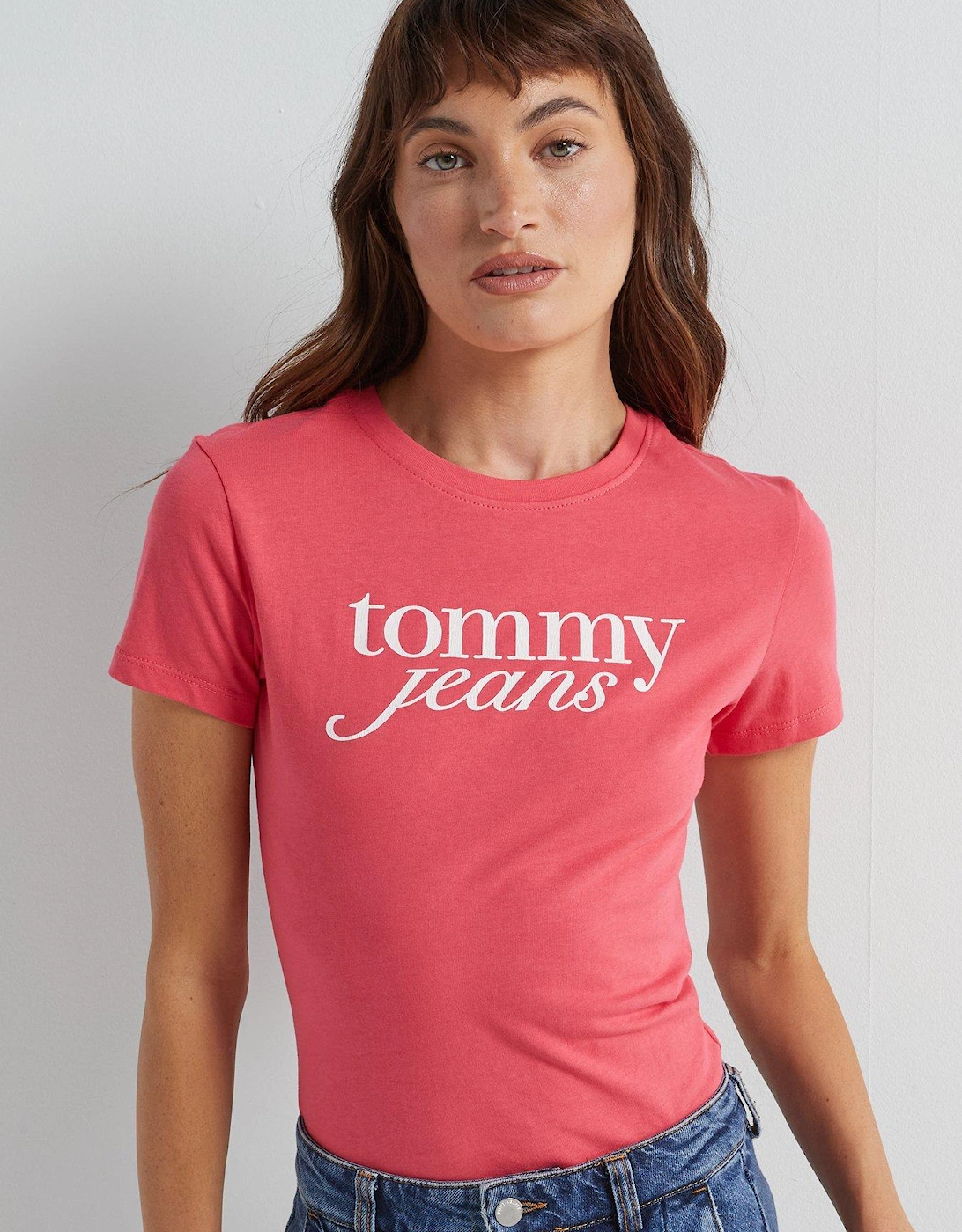 Script Logo T-Shirt - Pink
