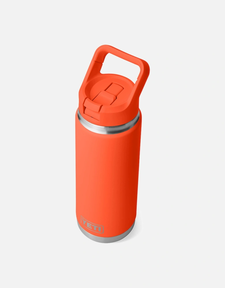 Rambler 26oz Colour Straw Bottle Papaya