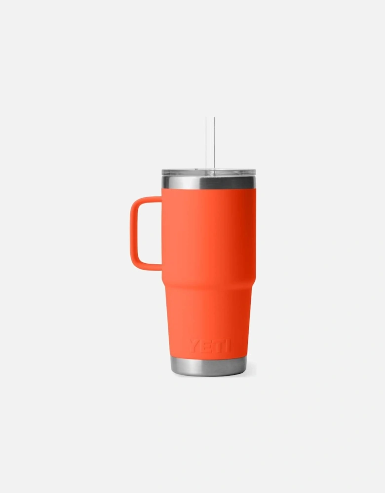 Rambler 25 Oz Straw Mug Papaya