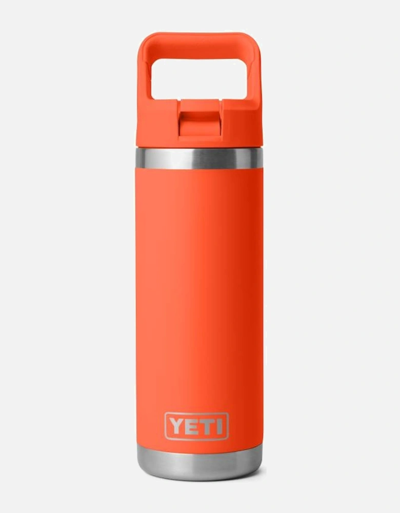 Rambler 18oz Colour Straw Bottle Papaya