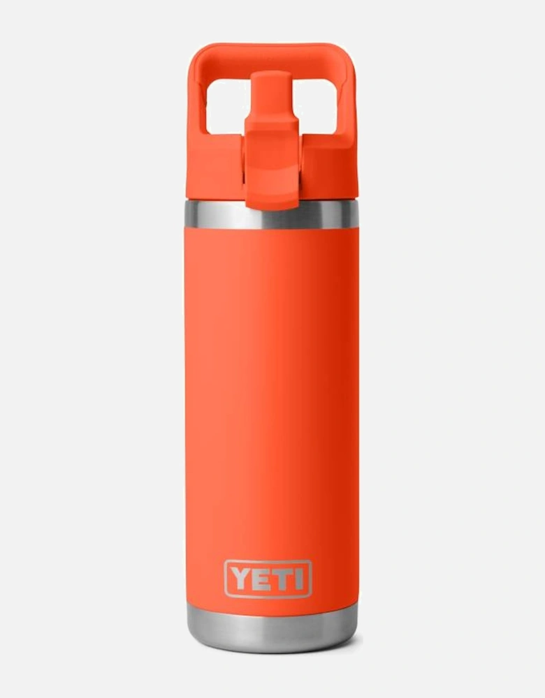 Rambler 18oz Colour Straw Bottle Papaya