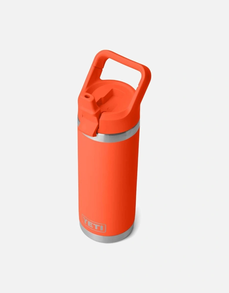 Rambler 18oz Colour Straw Bottle Papaya
