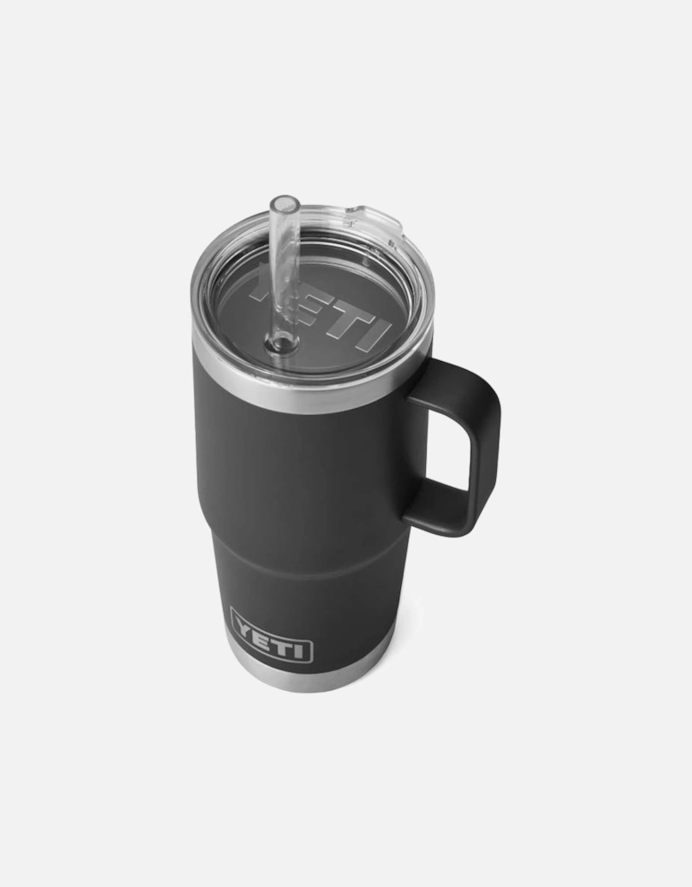 Rambler 25oz Straw Mug Black