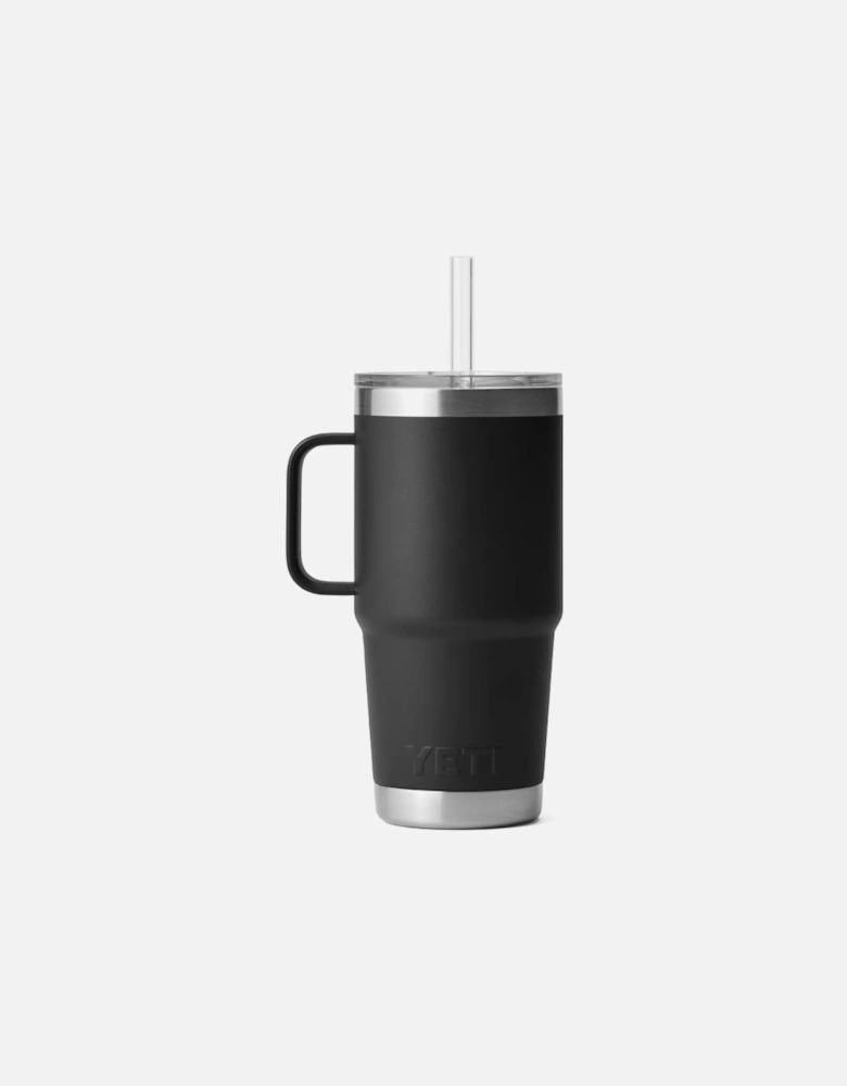 Rambler 25oz Straw Mug Black