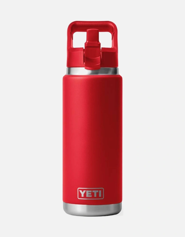 Rambler 26oz Colour Straw Bottle Red