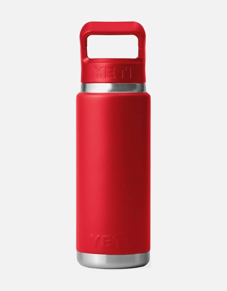 Rambler 26oz Colour Straw Bottle Red