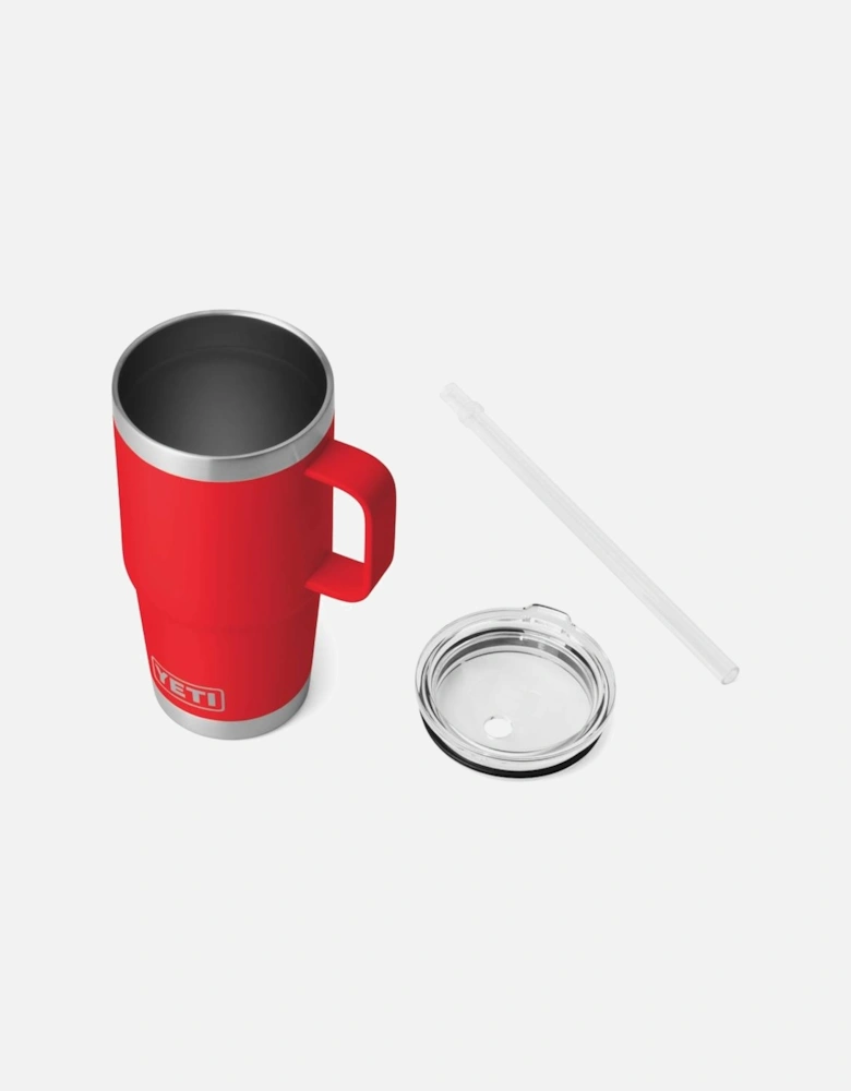 Rambler 25oz Straw Mug Rescue Red