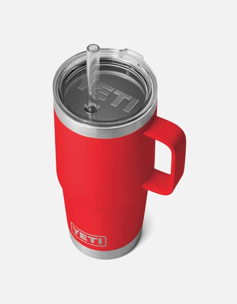 Rambler 25oz Straw Mug Rescue Red
