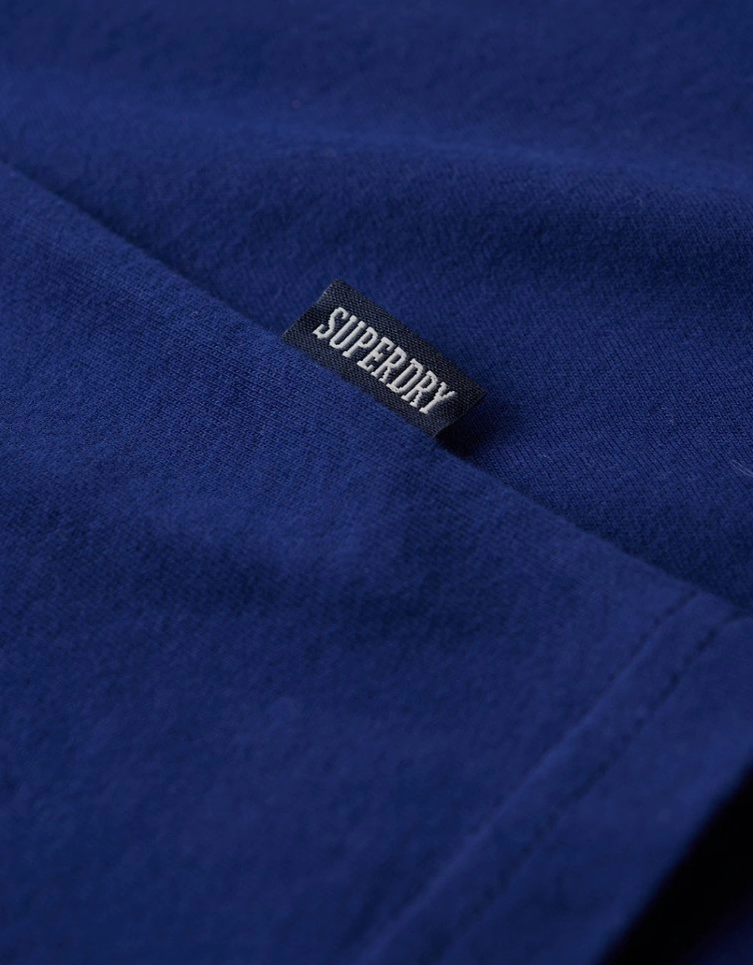 Men's Essential Logo Embroidered Tee Supermarine Navy