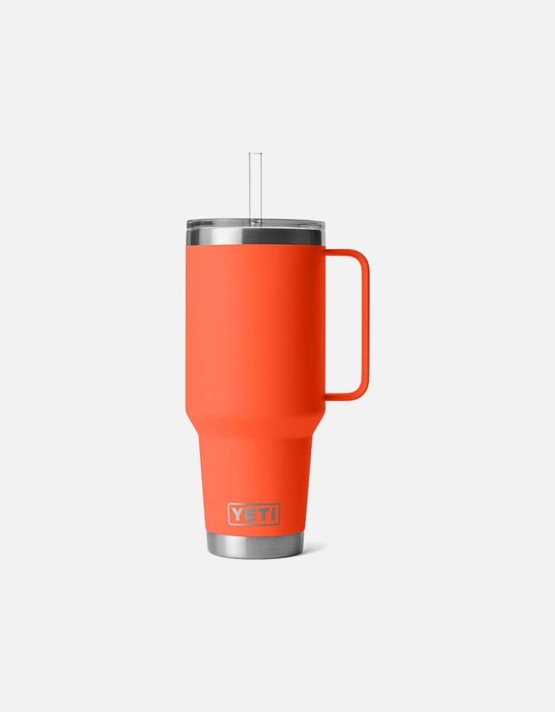 Rambler 42 Oz Straw Mug Papaya