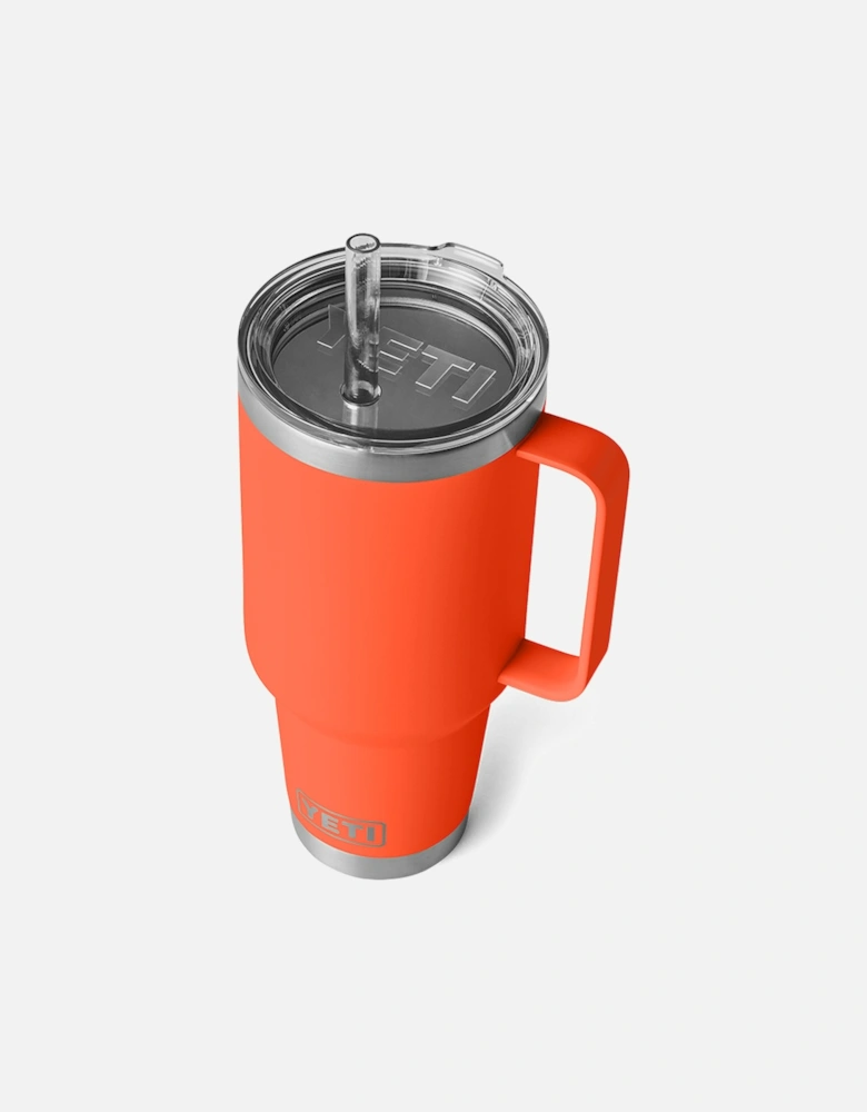 Rambler 42 Oz Straw Mug Papaya