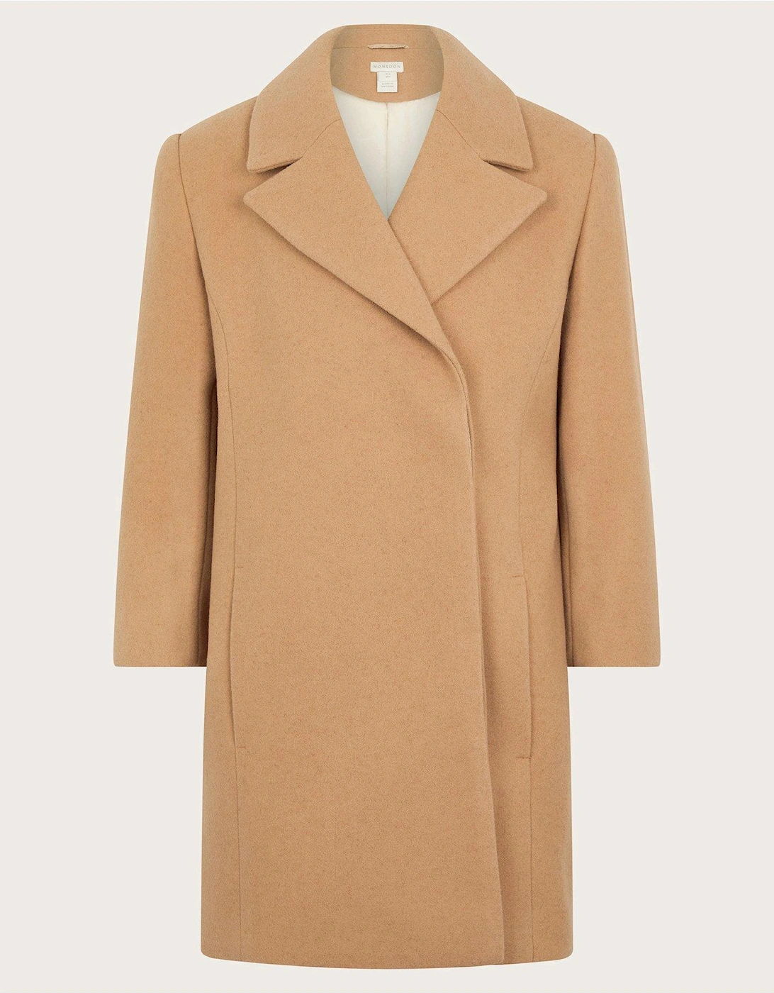 Girls Overcoat Coat - Brown