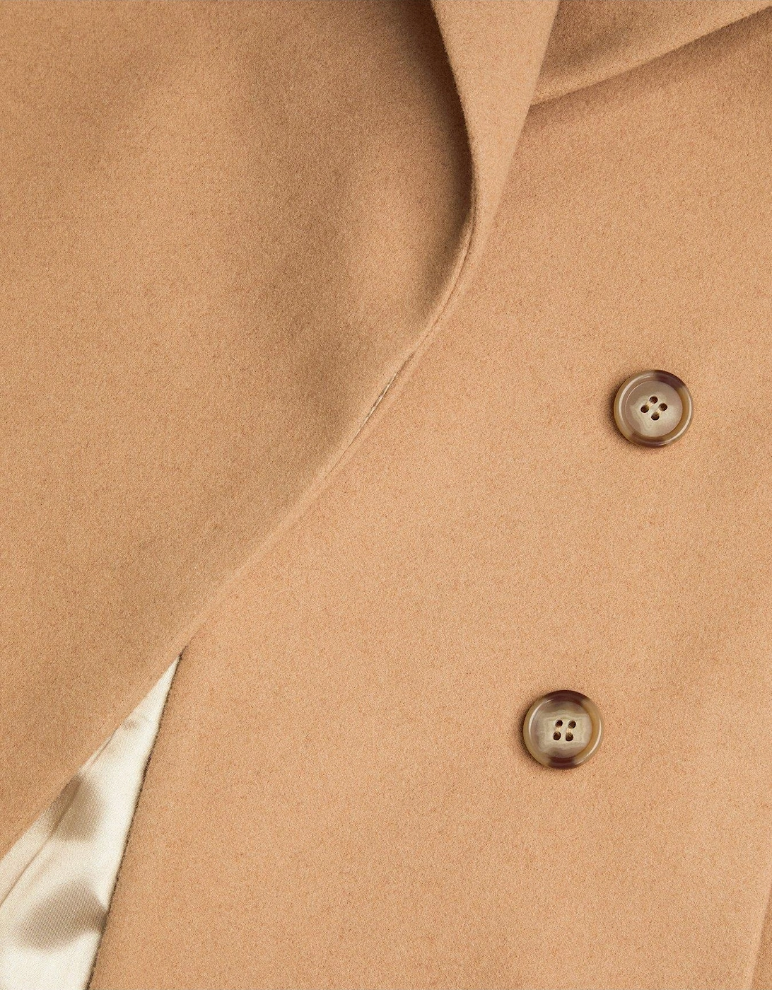 Girls Overcoat Coat - Brown