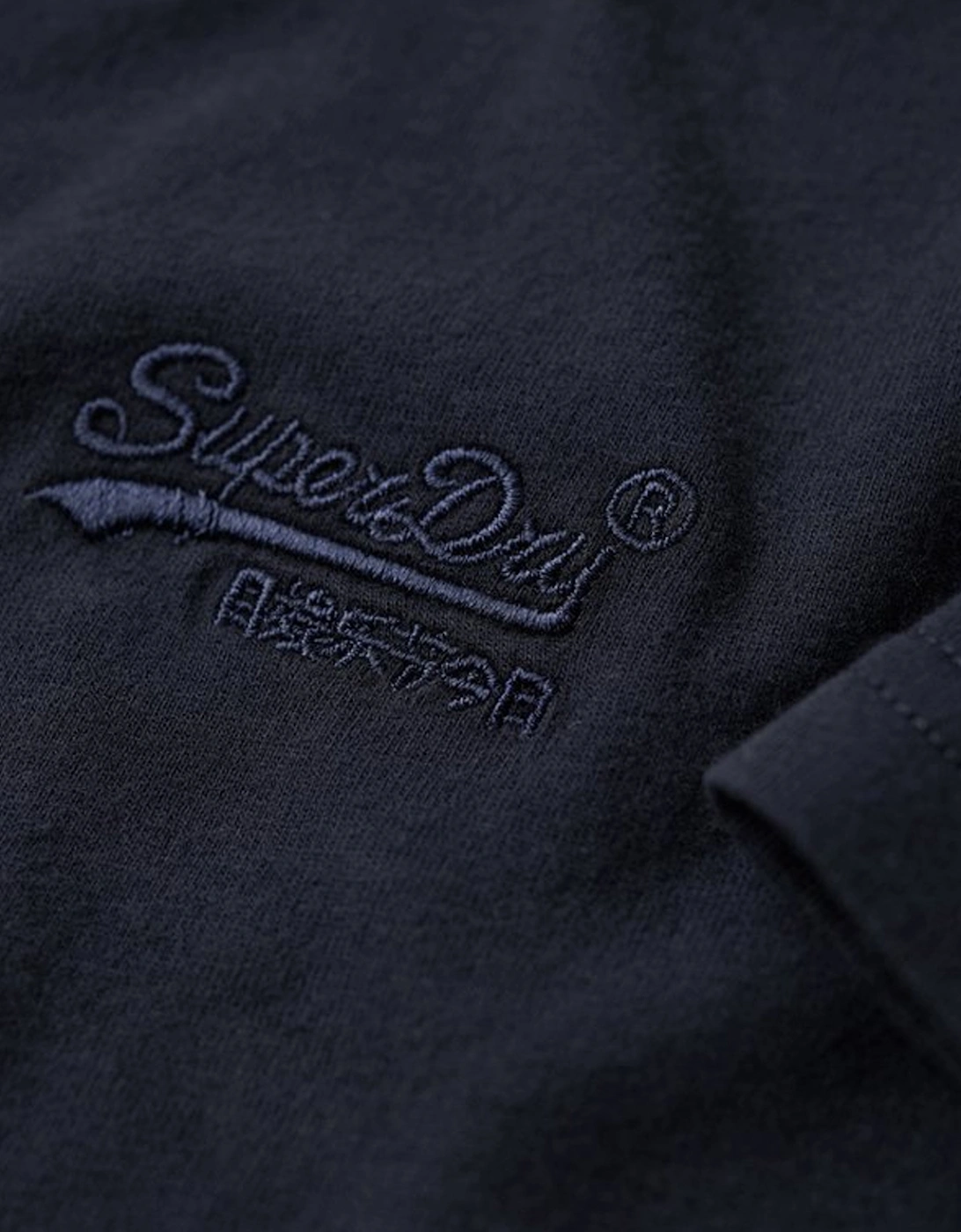 Men's Essential Logo Embroidered Tee Eclipse Navy