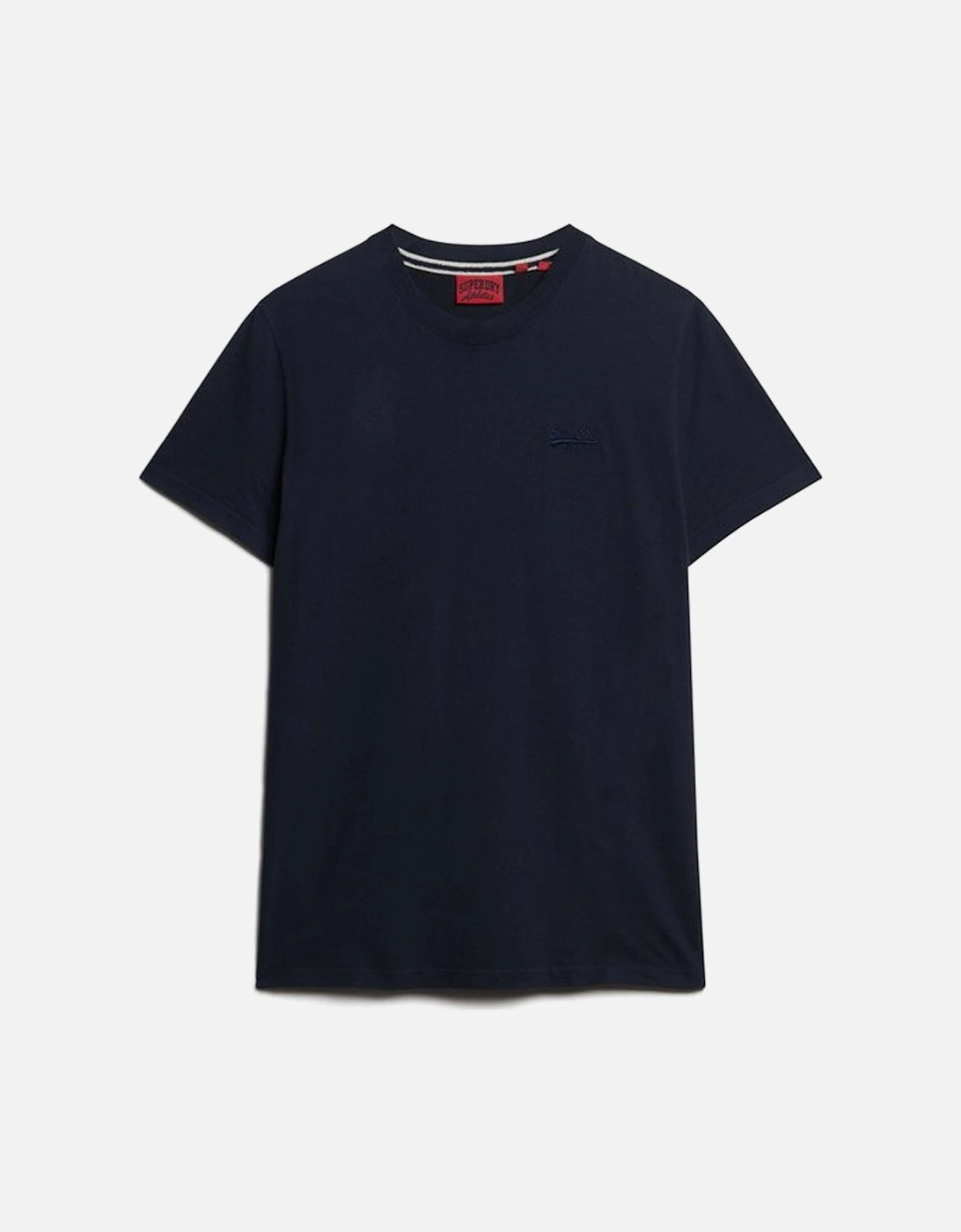 Men's Essential Logo Embroidered Tee Eclipse Navy