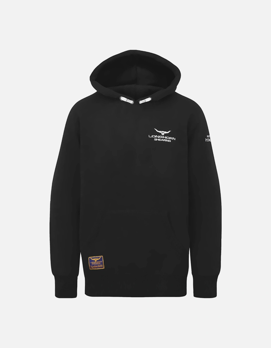 Children's Longhorn Signature Series Hoodie Black, 3 of 2
