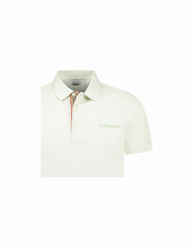 'Hartford' Signature Colour Placket Polo Pistachio