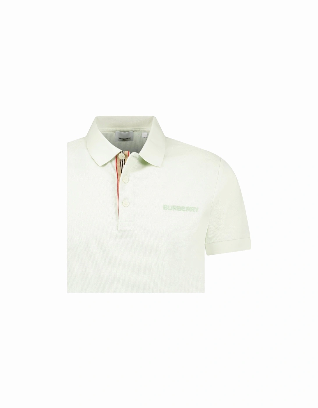 'Hartford' Signature Colour Placket Polo Pistachio