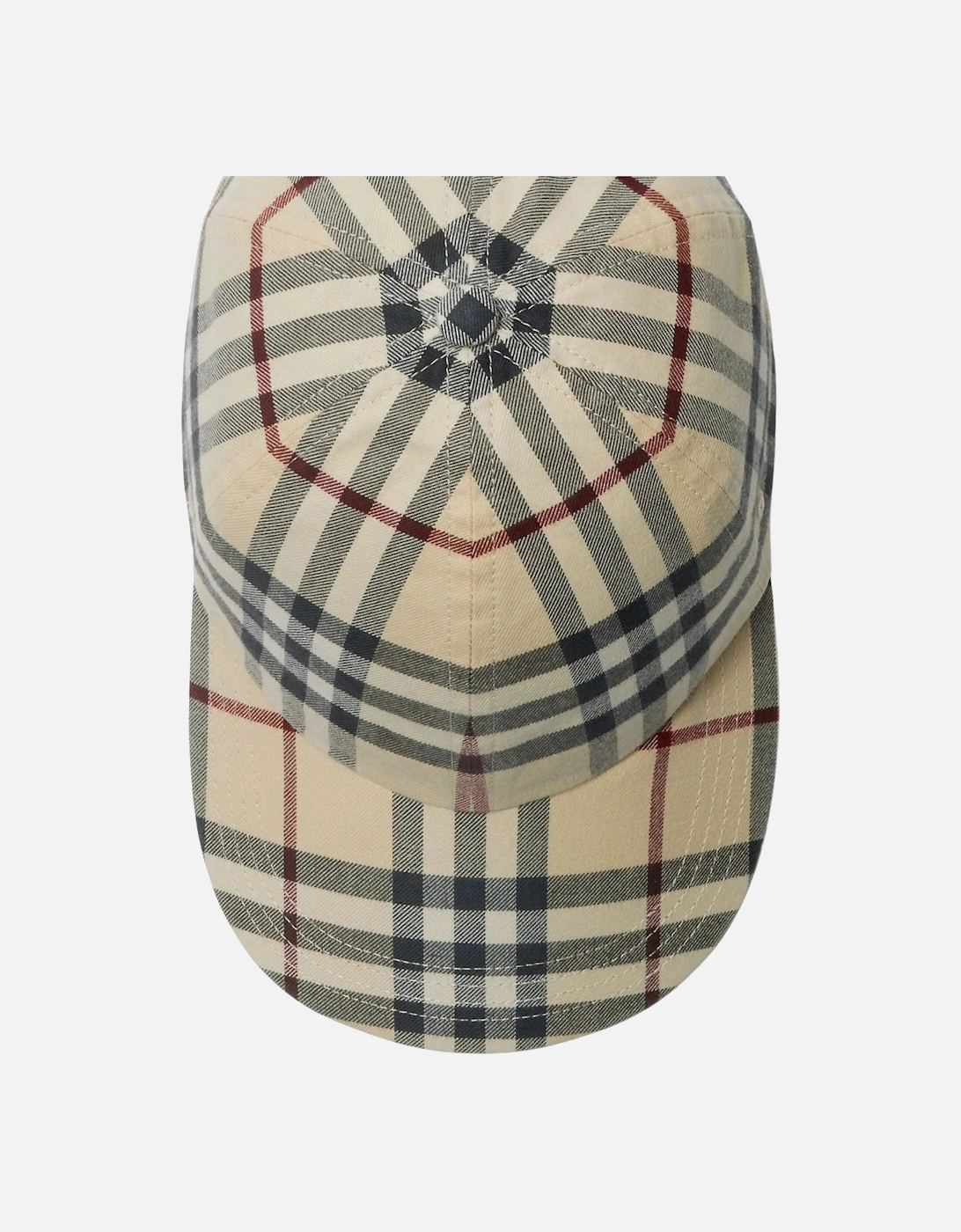 Archive Check Baseball Cap Stone