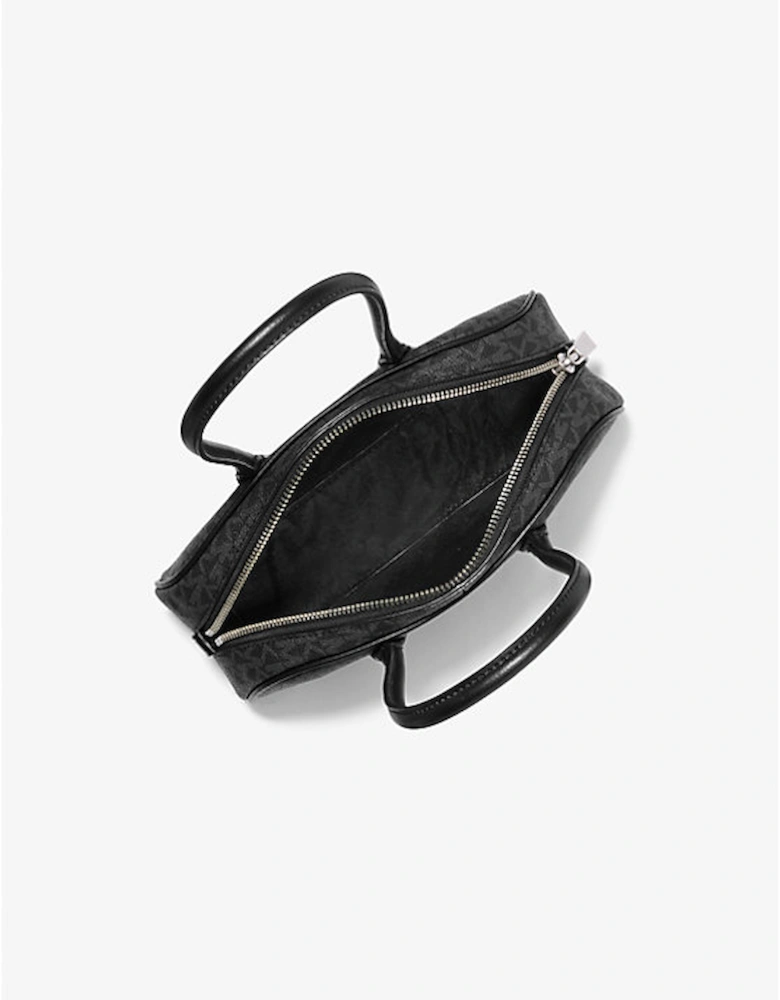 Lulu Small Signature Logo Satchel