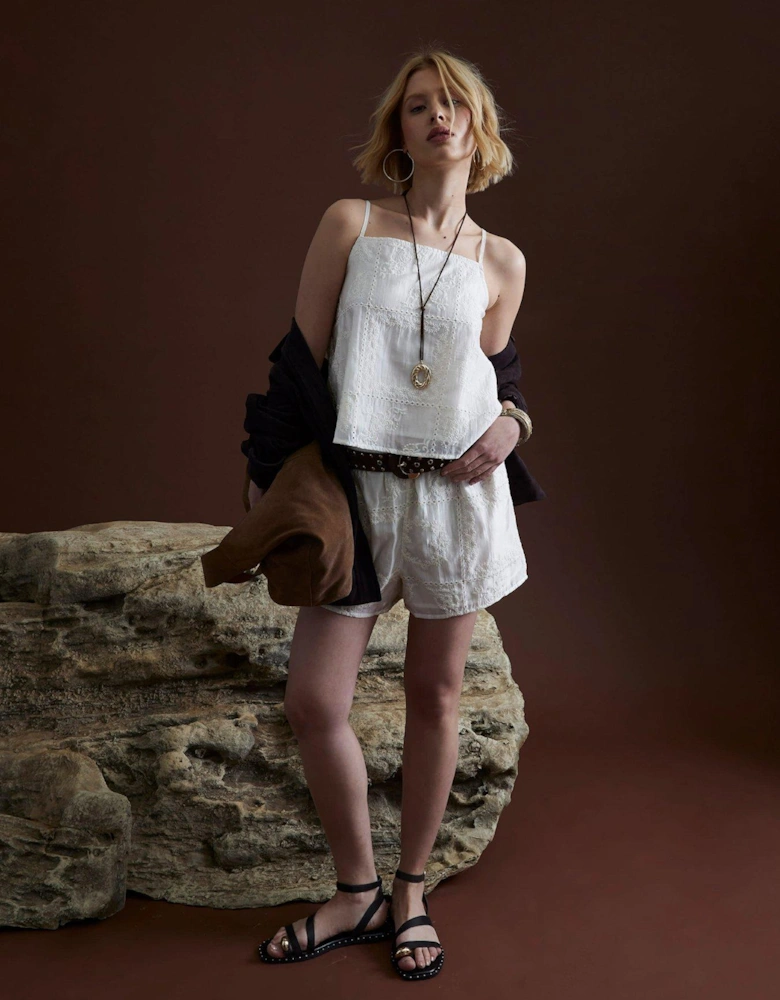 Hankerchief Cami - Cream