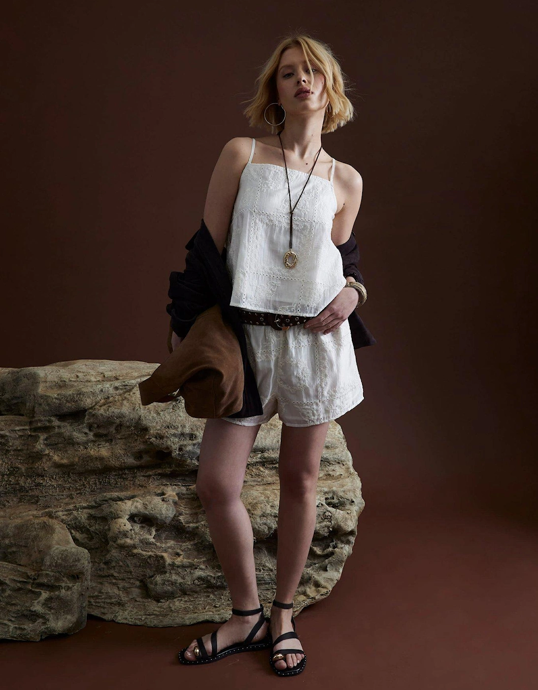 Hankerchief Cami - Cream